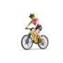 Bruder figurina ciclista cu bicicleta de munte